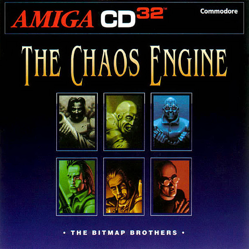 The Chaos Engine box art for Amiga CD32